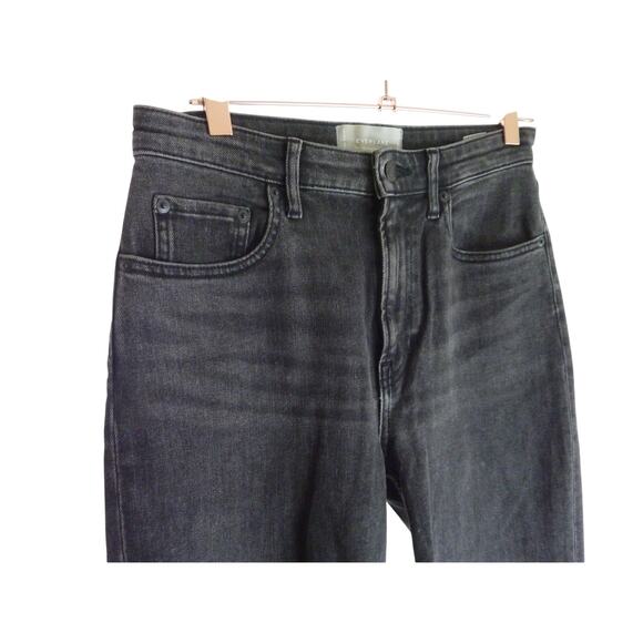 Everlane High Rise Straight Jeans Black The Cheeky Size 27 Regular - Picture 2 of 6